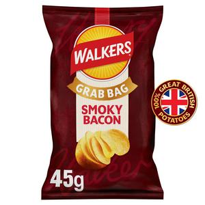 Walkers Smoky Bacon Flavour Potato Crisps 45g