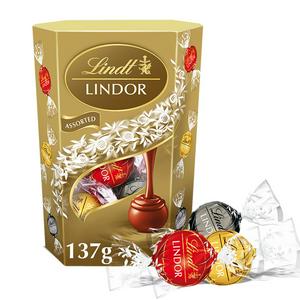 Lindt Lindor assorted chocolate truffles 137g, UK version