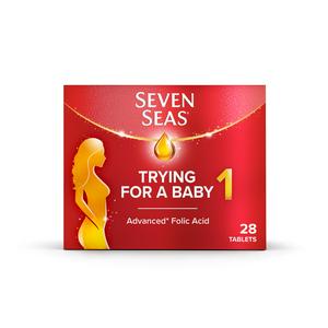 Seven Seas Trying For a Baby Fertility Supplement 28 tablets (British brand)