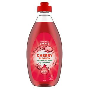 Sainsbury's Washing Up Liquid Cherry Blossom 500ml (British brand)