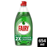 Fairy washing up liquid original 654ml - British product