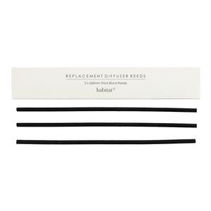 Habitat black reed diffuser sticks 260mm, UK version