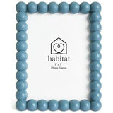 Habitat blue bobble picture frame 5x7 inches, UK version