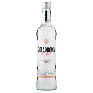 Zodkowa De Luxe Vodka 50cl glass bottle packaged securely (British brand)