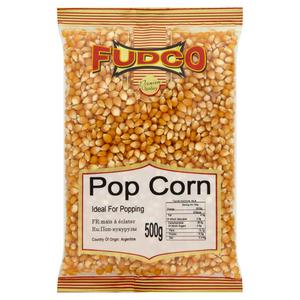 Fudco Pop Corn kernels 500g - British product