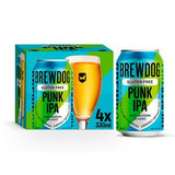 BrewDog Gluten Free Punk IPA 4x330ml - British product