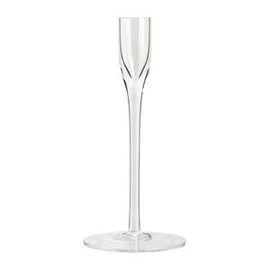 Habitat clear glass taper candle holder 20cm, UK version