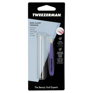 Tweezerman Mini Slant Tweezer Assorted Colour (British brand)