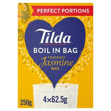 Tilda Fragrant Jasmine Rice Boil in Bag 250g (British brand)