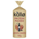 Kallo Protein Packed Lentil Cakes 100g, UK version