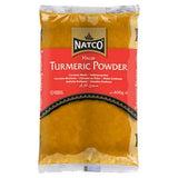 Cúrcuma en polvo Natco, paquete de 400 g, importada del Reino Unido.