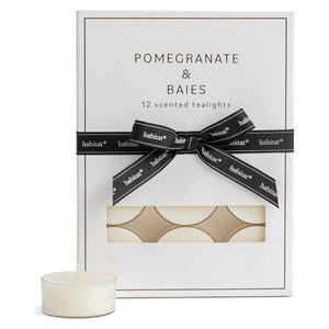 شموع صغيرة معطرة بالرمان والتوت Habitat Luxe من Sainsbury's، عبوة من 12 قطعة - اشترِ عبر الإنترنت من McGrocer