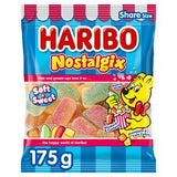 Haribo Nostalgix Sugar Coated Fruit Cola Jelly Sweets 175g, imported from the UK