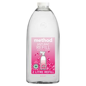 Method anti bacterial cleaner wild rhubarb refill 2L, imported from the UK