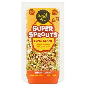 Good4U Super Sprouts Super Beans Ready to Eat Salad Topping 150g