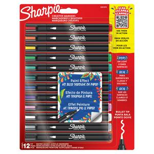 Sharpie Creative Markers 12 Pack Paint Pens (British brand)