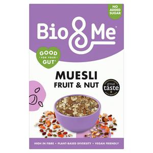 Bio & Me Fruit & Nut Muesli 450g - British product