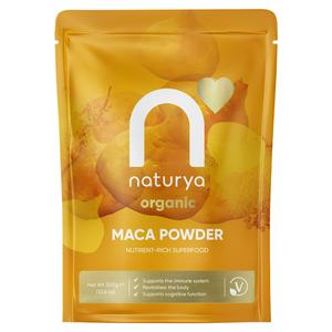 Naturya Organic Maca Powder 125g, imported from the UK