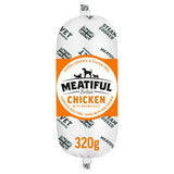 Meatiful chicken brown rice complete dog food 320g, imported from the UK