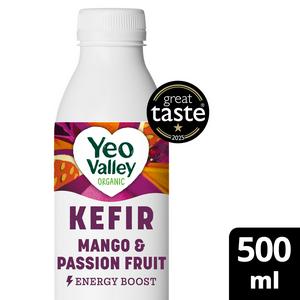 Yeo Valley Kefir Mango Passionsfrucht 500ml (britische Marke)