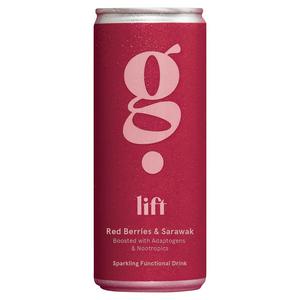 G Spot Red Berries and Sarawak Functional Drink 250ml, UK version