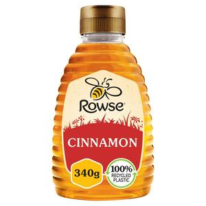 Rowse Honey Cinnamon Flavour 340g, imported from the UK