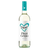 I Heart Pinot Grigio White Wine 75cl - British product