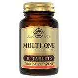 Solgar Multi-One multivitamin tablets 30ct (British brand)