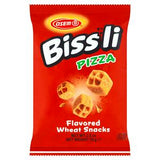 Osem Bissli pizza flavoured wheat snacks 70g, imported from the UK
