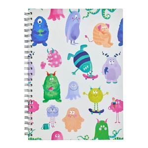 Sainsburys Home Project Book Bold Monsters A4 (British brand)