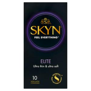 Skyn Elite Non-Latex Condoms 10pk Box (British brand)