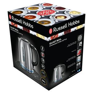 Russell Hobbs Quiet Boil Kettle 1.7 Litre, imported from the UK