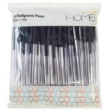 Sainsbury's Home Black Ballpoint Pens 50pk (British brand)