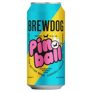 BrewDog Pin Ball DIPA beer 440ml, imported from the UK
