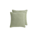 Habitat Herringbone Cushion Cover Moss Green 43x43cm , UK version