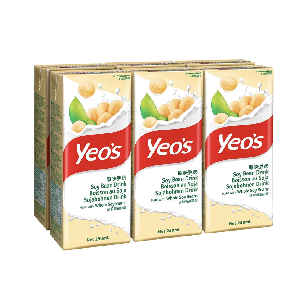 Yeo's Soy Bean Drink (6 pk) 楊協成 原味豆奶 (6包)