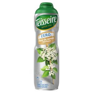 Sainsburys Teisseire Elderflower Zero Sugar Cordial 60cl- Buy online at McGrocer