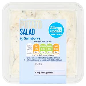 Sainsbury's Rich Potato Salad 300g (British brand)