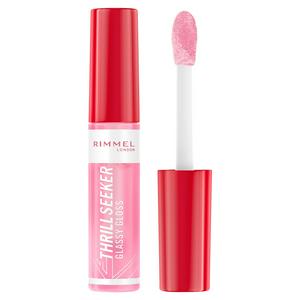 Rimmel London Thrill Seeker Glassy Gloss Pink Candy, imported from the UK