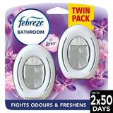 Febreze Bathroom Air Freshener Exotic Bloom x2 - British product