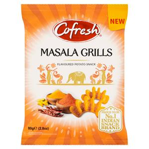 Cofresh Masala Grills Flavoured Potato Snack 80g - British product