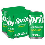 Sprite Lemon Lime Soft Drink 4x330ml (British brand)