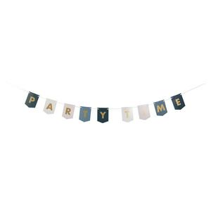 Habitat party time bunting blue and white, UK version