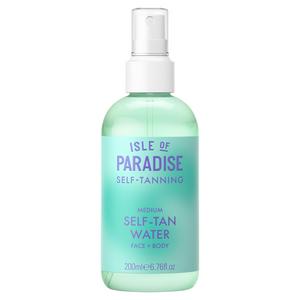 Isle of Paradise medium self-tanning water 200ml, UK version