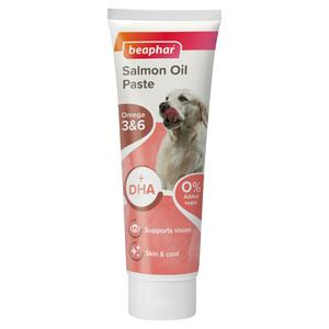 Beaphar salmon oil paste 100g tube for daily feeding - British product
