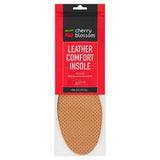 Cherry Blossom Leather Comfort Insoles One Size - British product