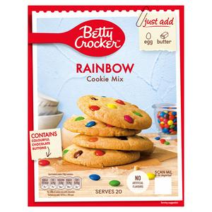 Betty Crocker Rainbow Cookie Mix 495g - British product