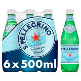 San Pellegrino Sparkling Water 500ml 6-pack (British brand)