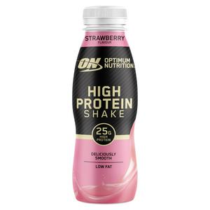Optimum Nutrition Protein Shake Strawberry 330ml, imported from the UK