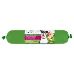 Freshpet Small Dog Turkey & Pork with Potato 400g - British product